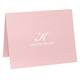 Script Initial Folded Shimmer Note Cards Image 8 of 9